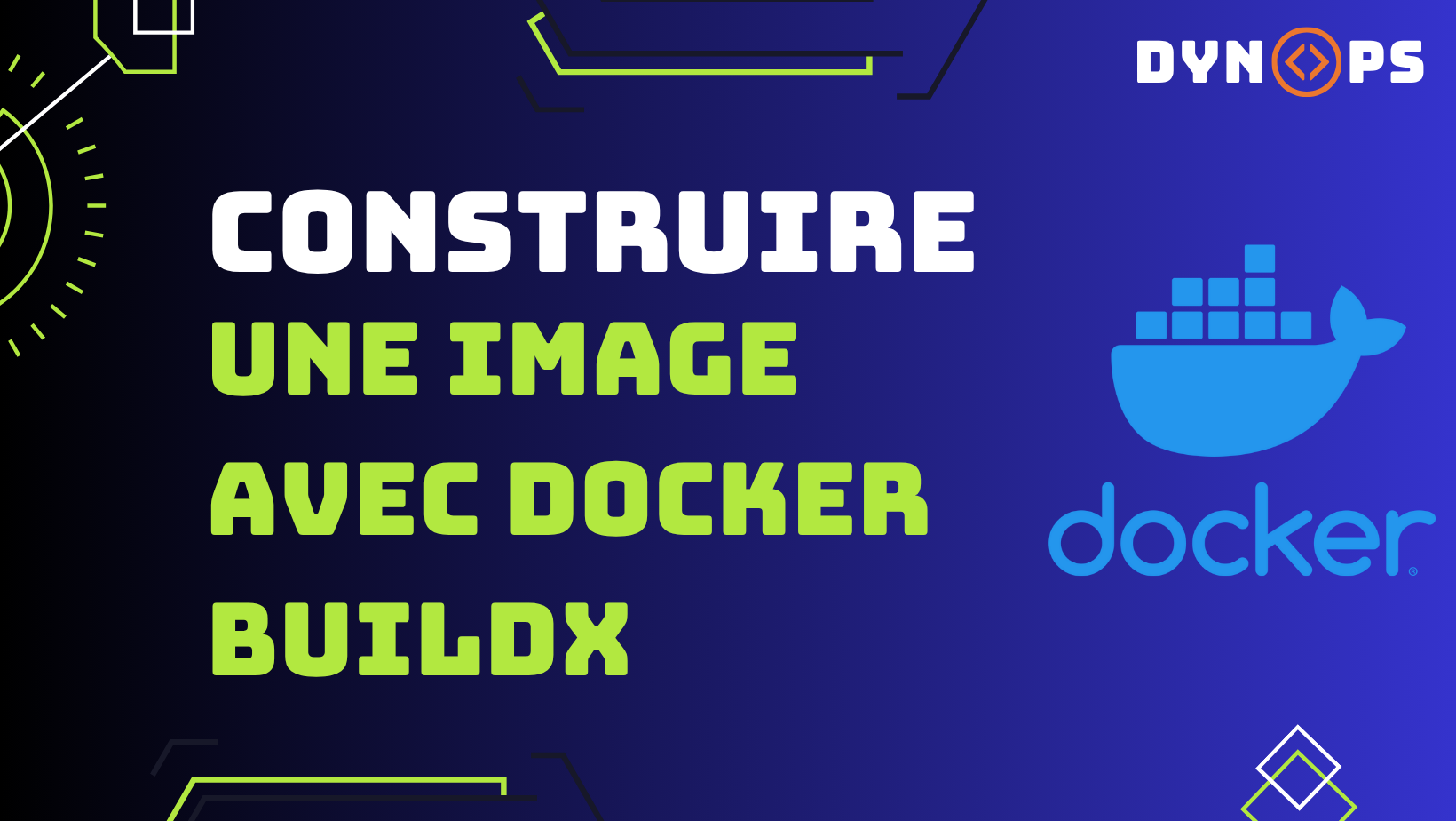 Construire une image avec Docker BuildX